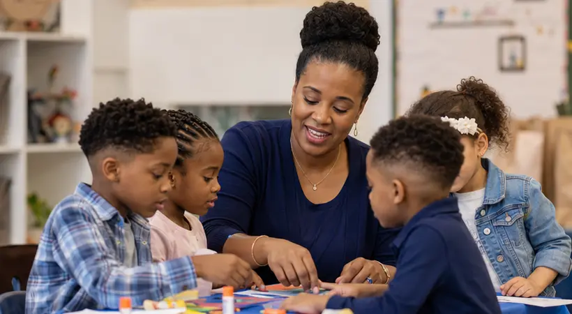 Representative children's ministry activity